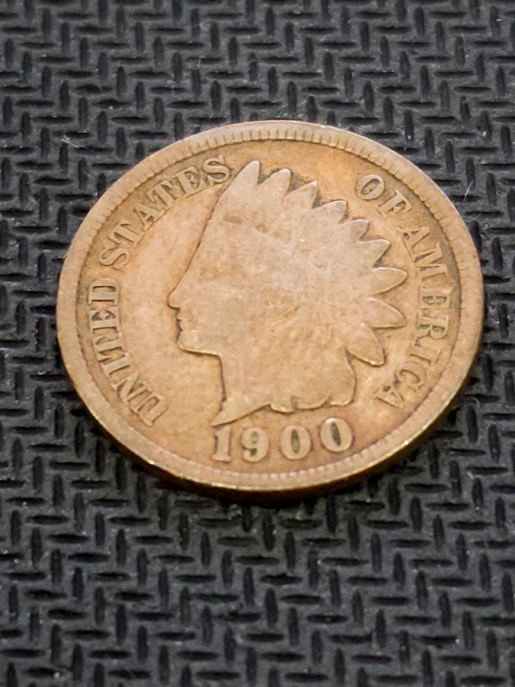 1900 indian head penny cent