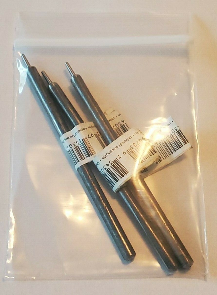 Lee 90783 3-Pack of Decapping Pins for Universal Decapping Die #90292 SHIPS FAST