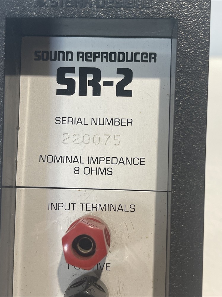 Stark designs SR-2 Input Terminals