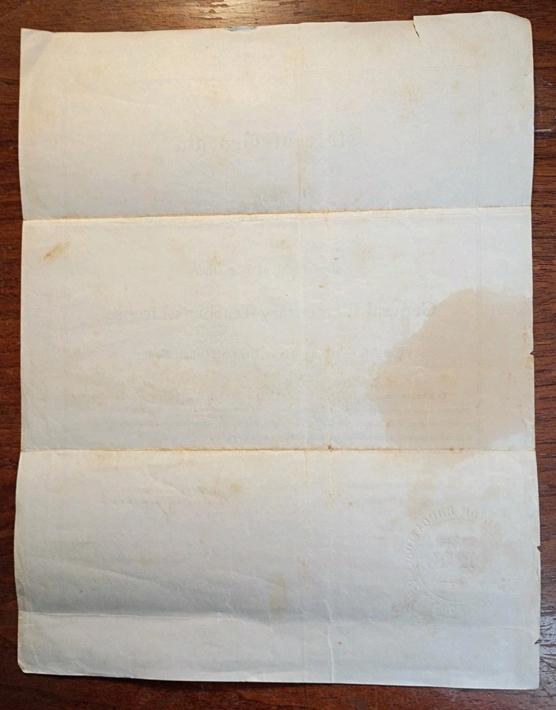 1937 African American Teacher's License - GA Segregated Schools Twiggs Co