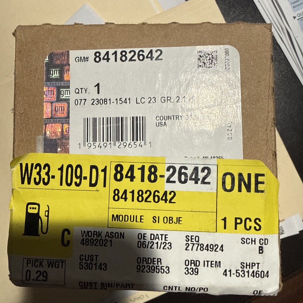 Genuine GM Side Obstacle Detection Control Module