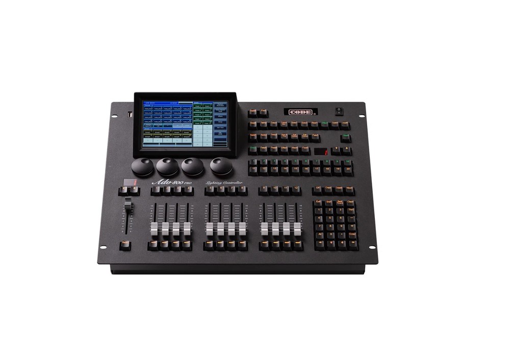 dj club lighting Code ADV800 Console DMX512 channels light controller w/case