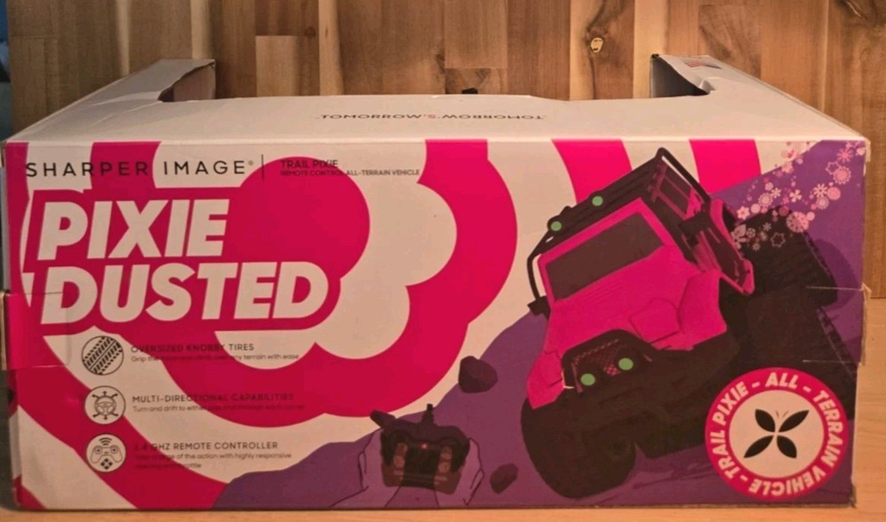 Sharper Image Remote Control Trail Pixie All-Terrain Vehicle Pink Wireless New