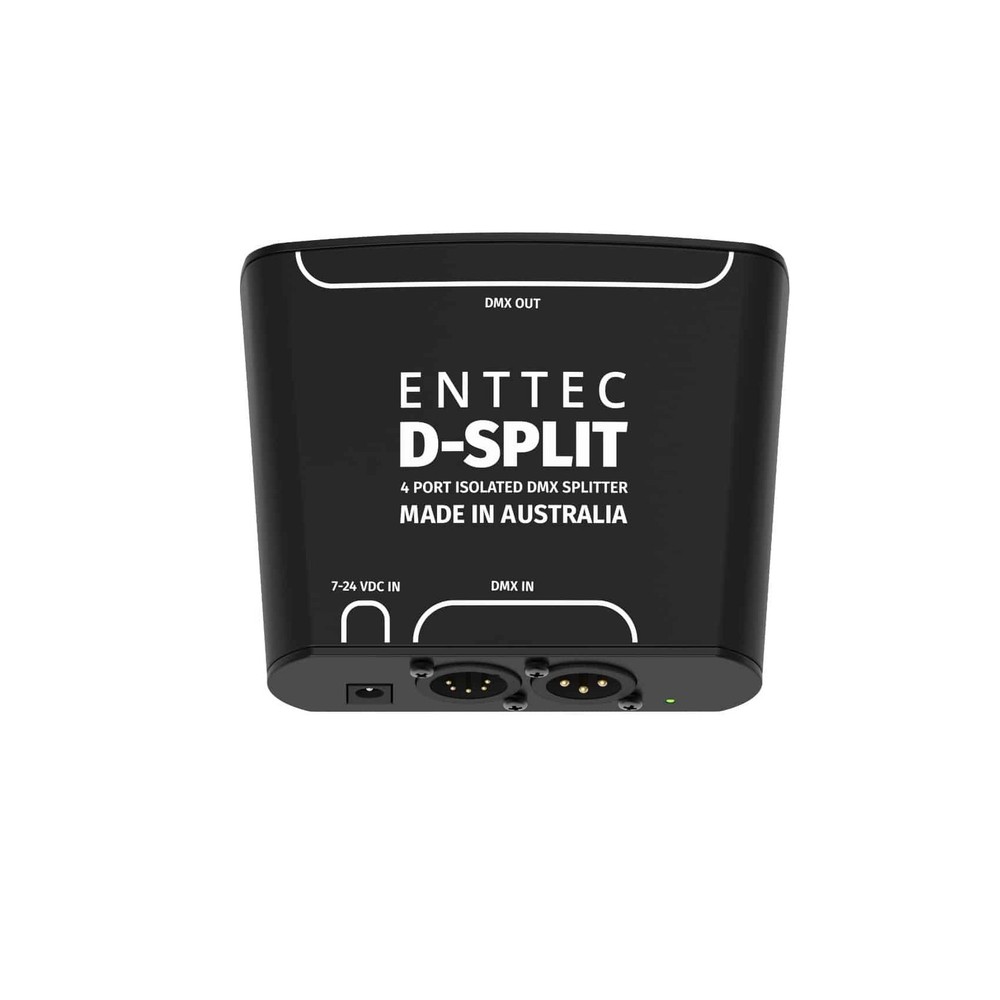 Enttec D-Split 70574, 4 Port DMX Isolated Splitter/Repeater (3-Pin)