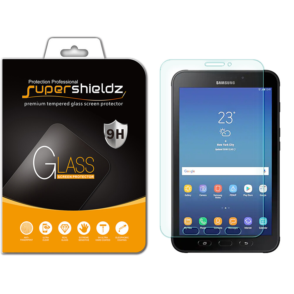Supershieldz Tempered Glass Screen Protector for Samsung Galaxy Tab Active2