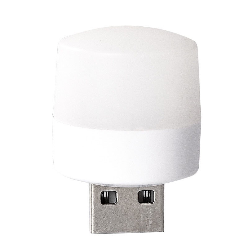 30PCS USB Portable LED Mini Nights Light Small Round Lamp Computer Mobile Power