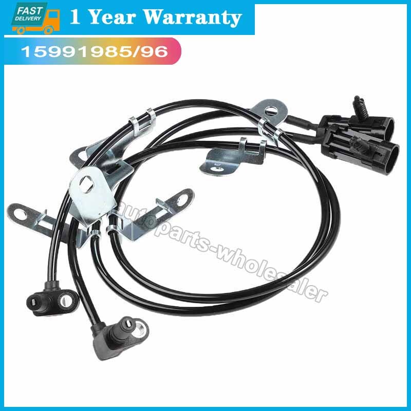 Front Left & Right ABS Wheel Speed Sensor For Chevrolet Silverado 1500 2500 HD