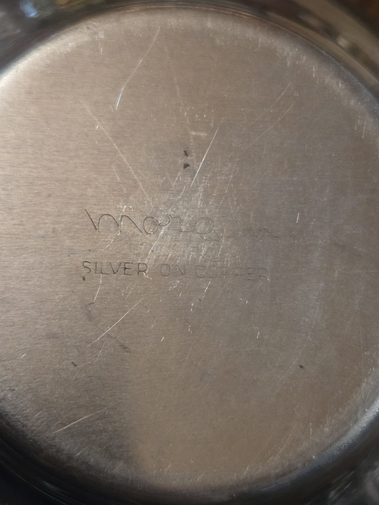 Silver On Copper 4-in Bowl