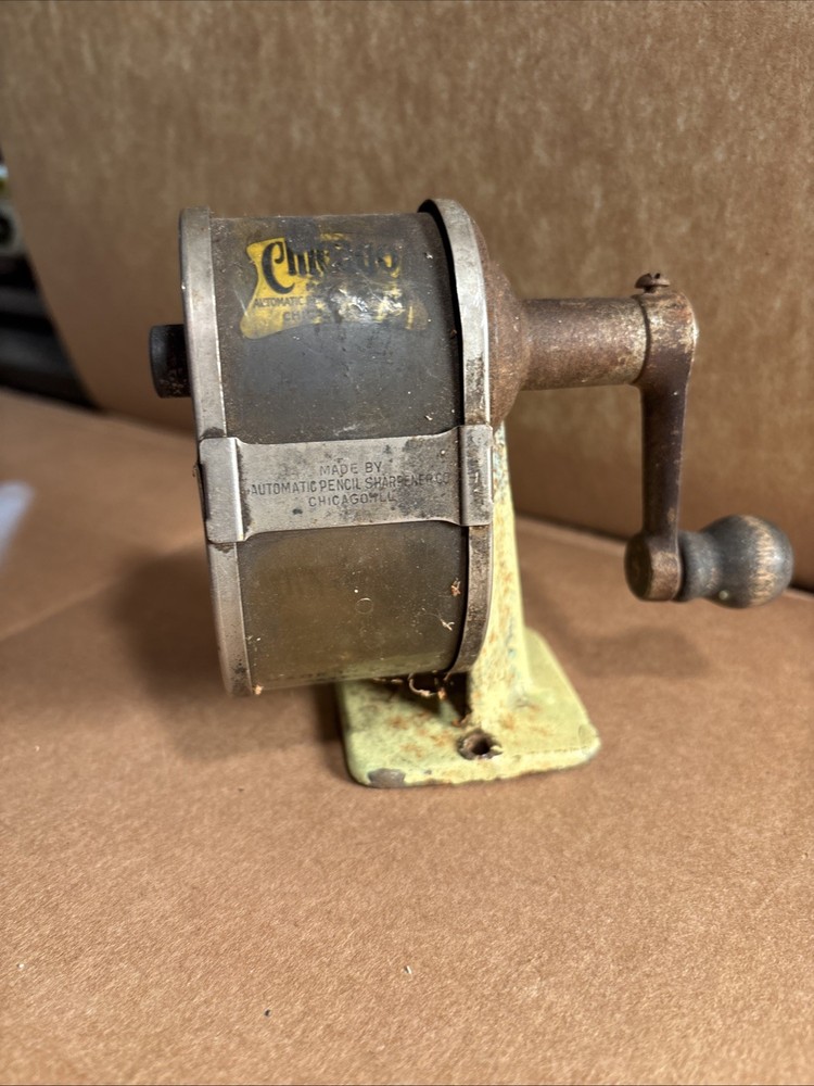 Vintage Chicago Automatic Pencil Sharpener