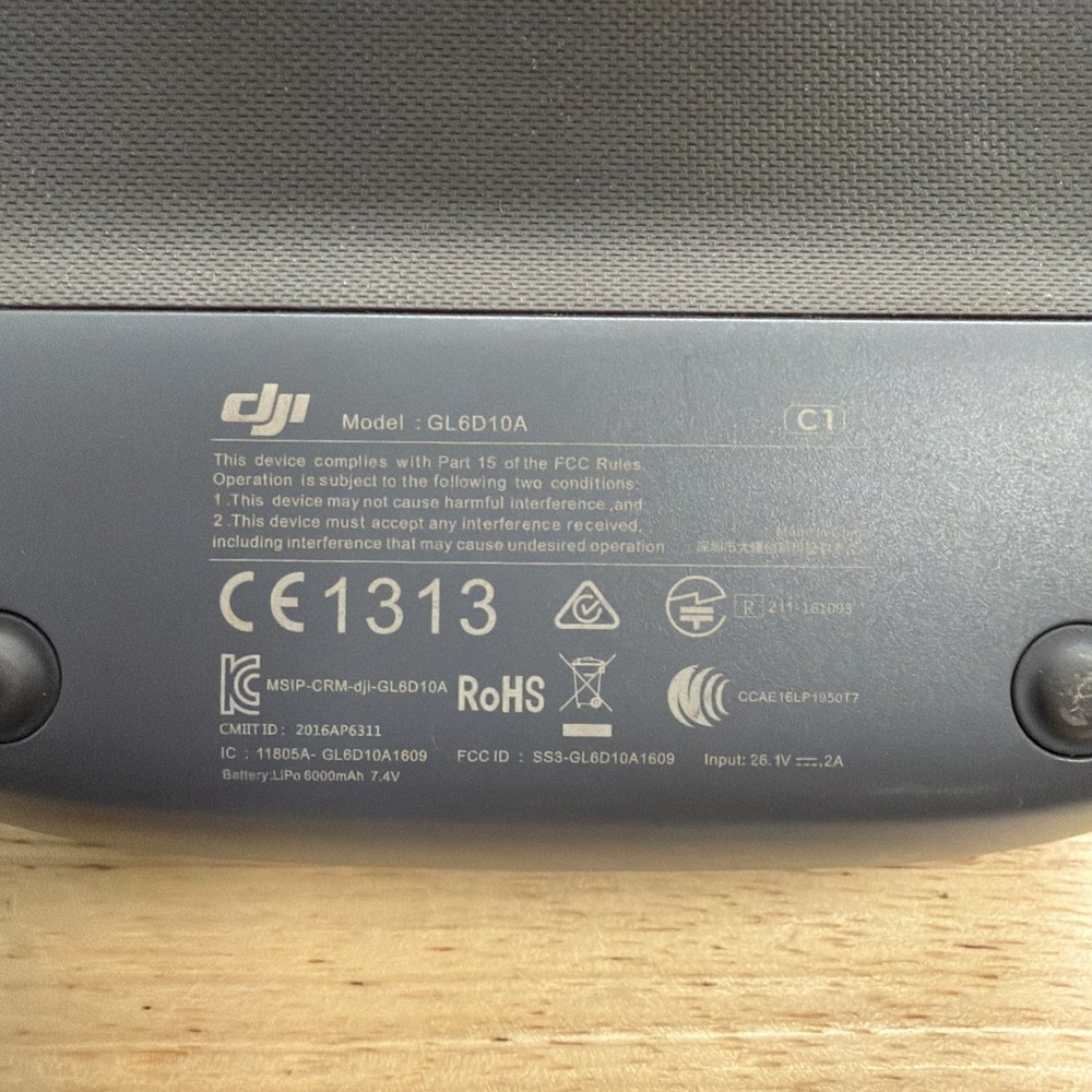 DJI Inspire 2 — Remote Control (GL6D10A) with CrystalSky Mounting Bracket