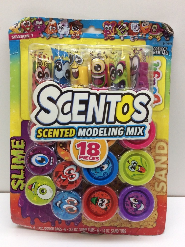 Scentos Scented Modeling Mix 18 Pieces Season 1