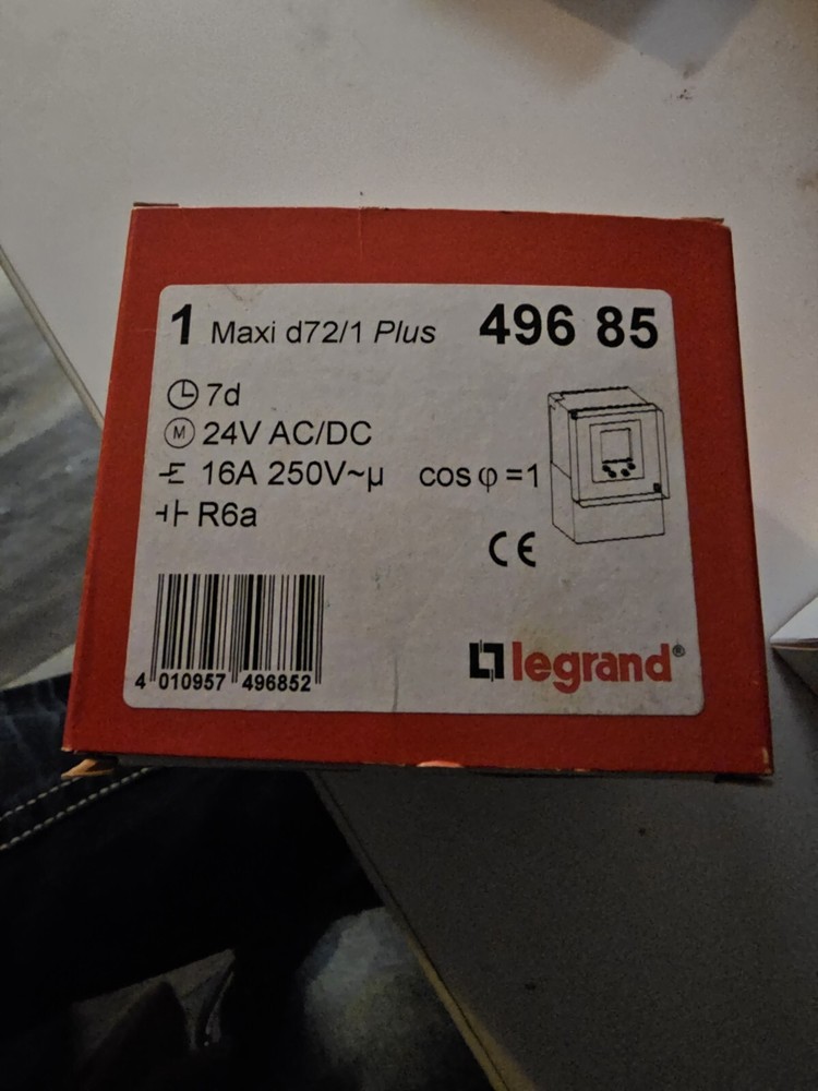 Legrand D72/1 Plus 496 85 Time Switch