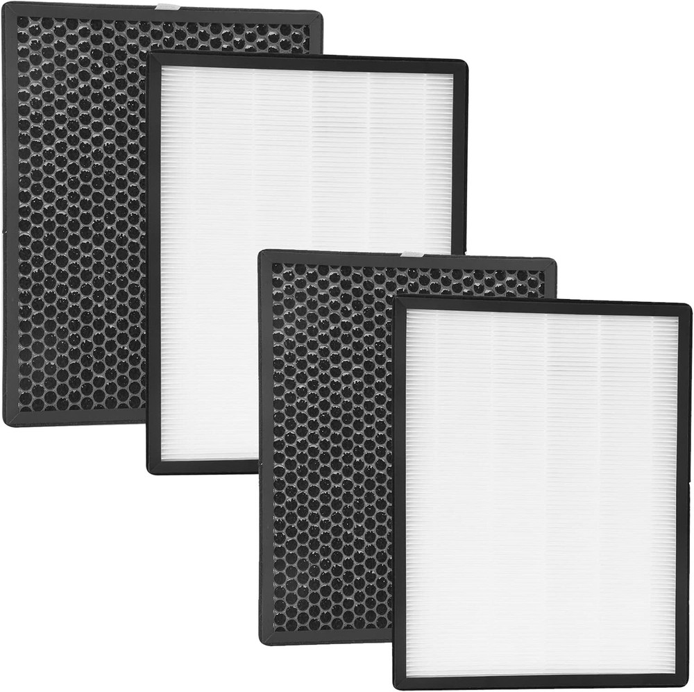 2 Packs Alexapure Breeze Filter Replacement Set Compatible with AP-B102, ...