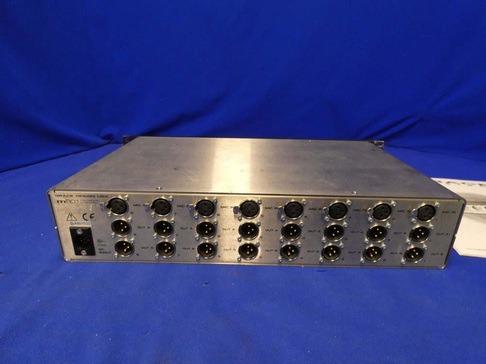 Grace Design m801 Microphone Preamplifier (NO Power Supply) w/Manual