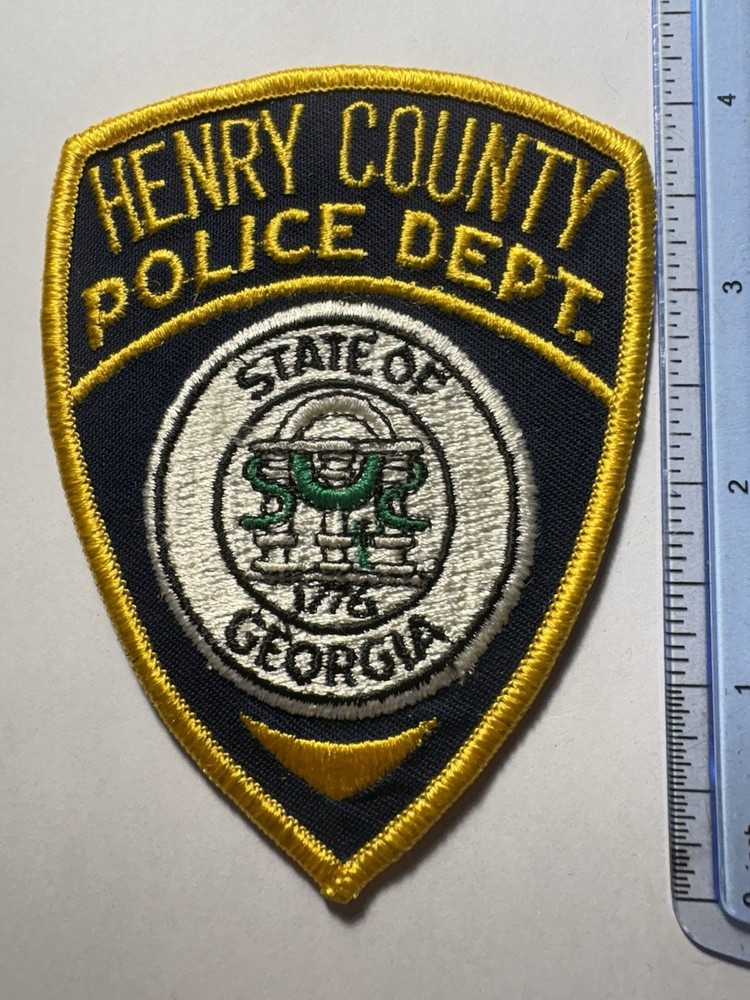 Henry County Georgia Police Patch