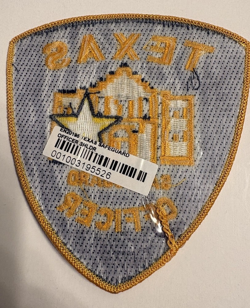 Texas Safeguard Officer Patch