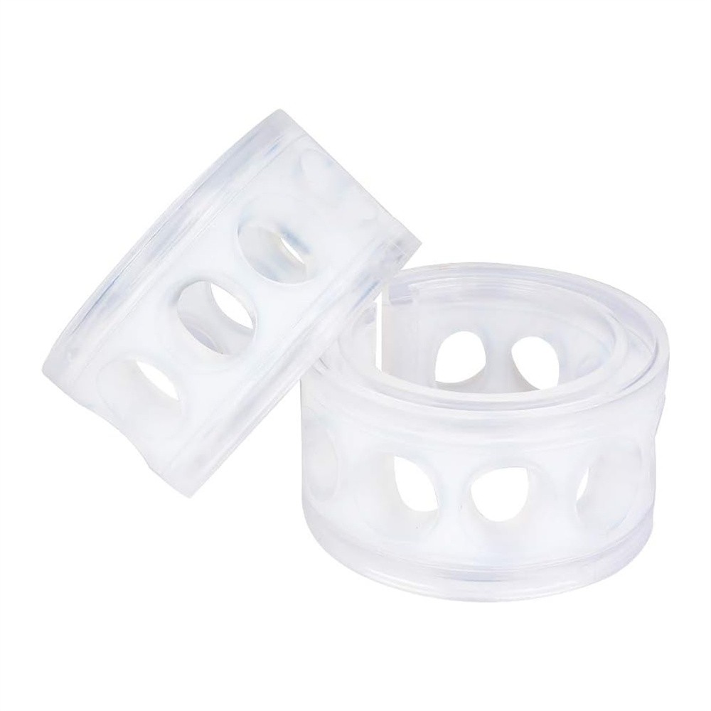 2Pcs Car Absorber Spring Bumper Transparent Shock Absorber Tool Set Retainer "B"