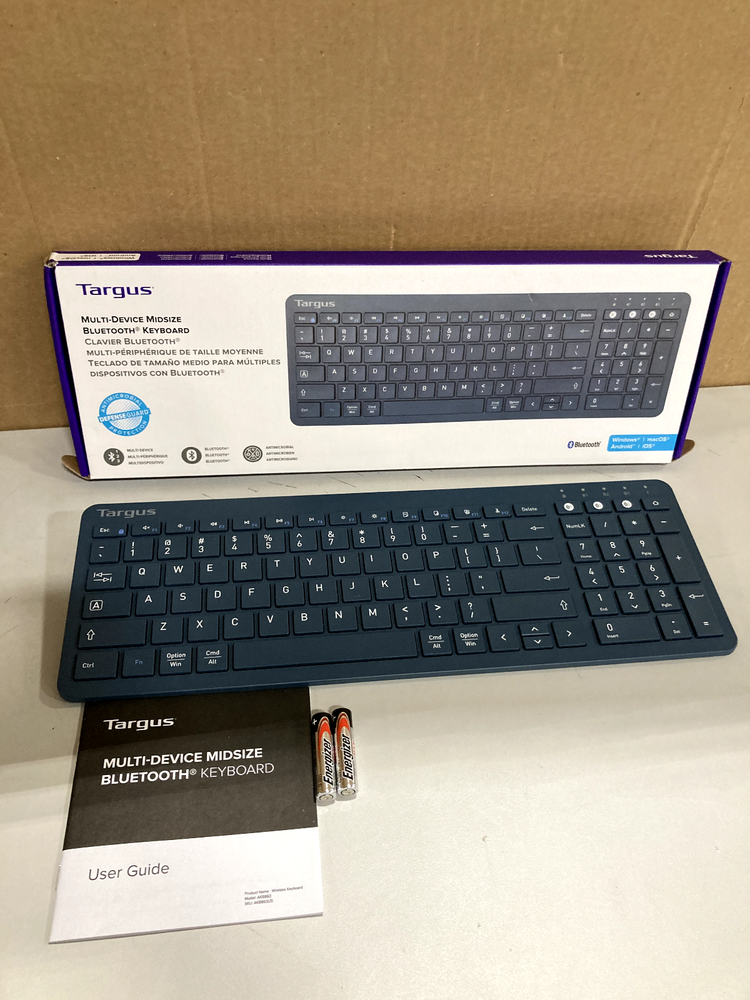 New TARGUS PKB86302US Midsize Multi-Device Bluetooth