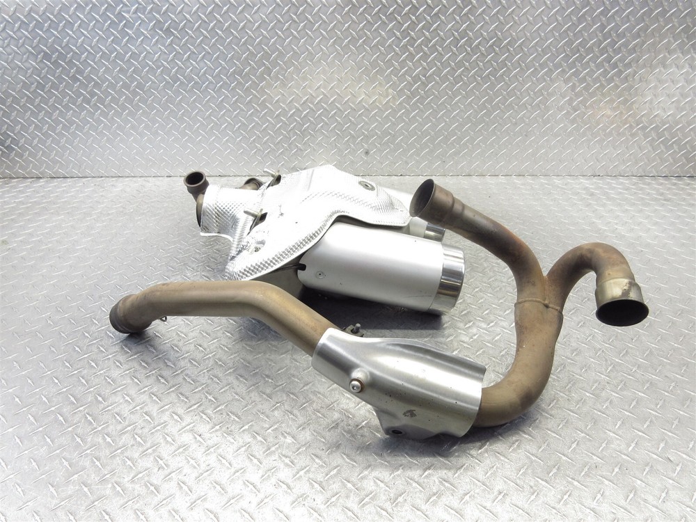 2006 04-07 Ducati Multistrada 620 M620 Exhaust Pipe Muffler Header