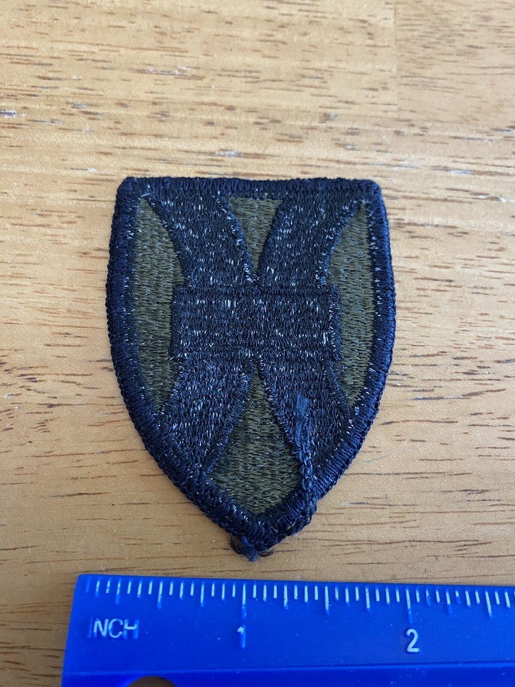 US Army 21st Sustainment Command Subdued Patch INV5717