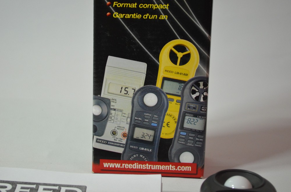 New REED Instruments LM-81LX Compact Light Meter