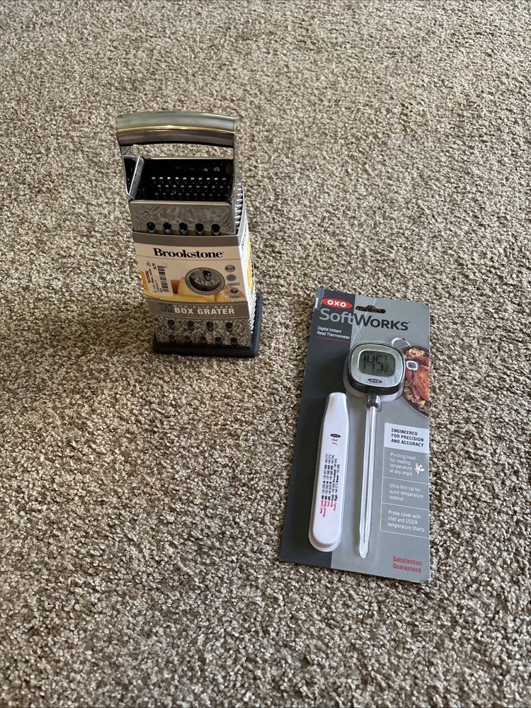 Box Grater & Digital Thermometer