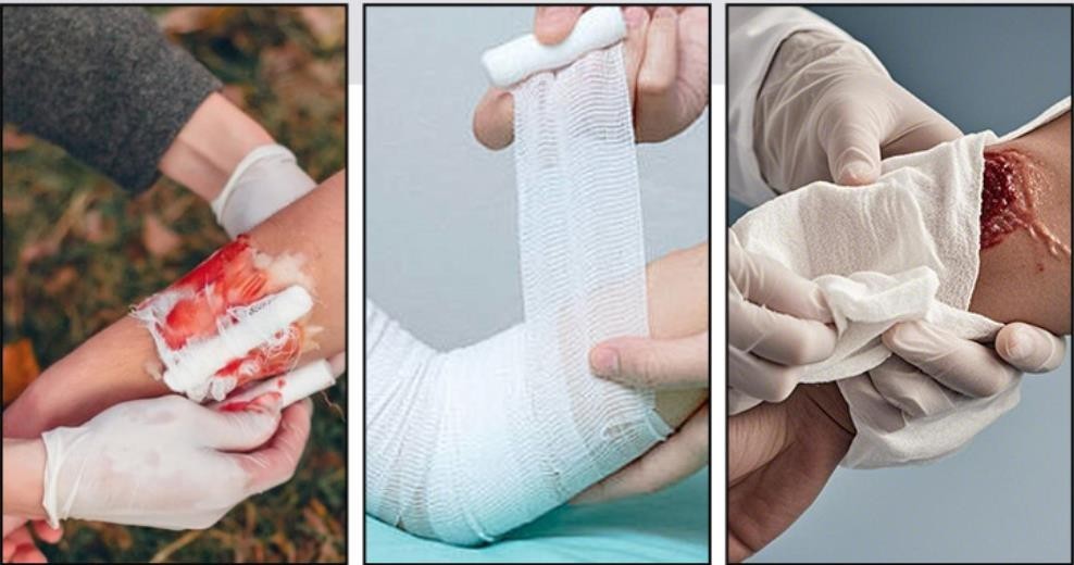 Leg Wound Bleeding Control Training Model