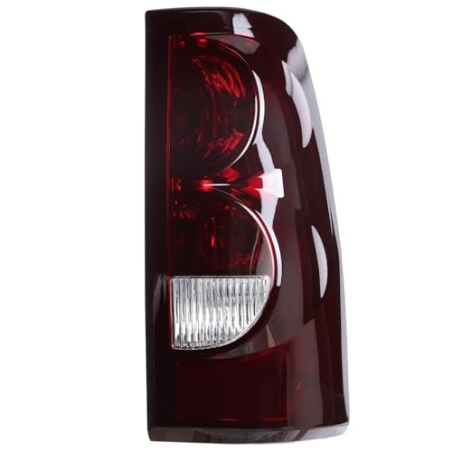 HSMOTHEV Right Passenger Side Tail Light For 2003 Right Passenger Side Deep Red