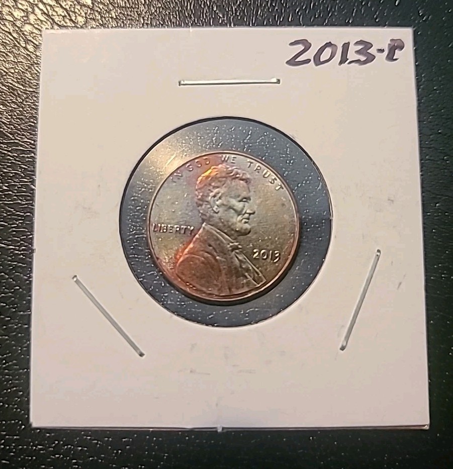 2013 P Lincoln Cent Nice Toned