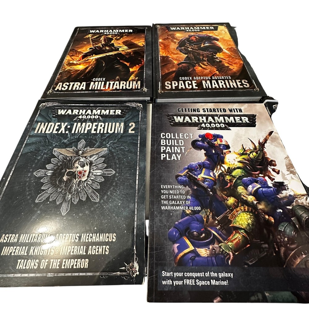 Warhammer 40K Book Lot - 8 Different Titles