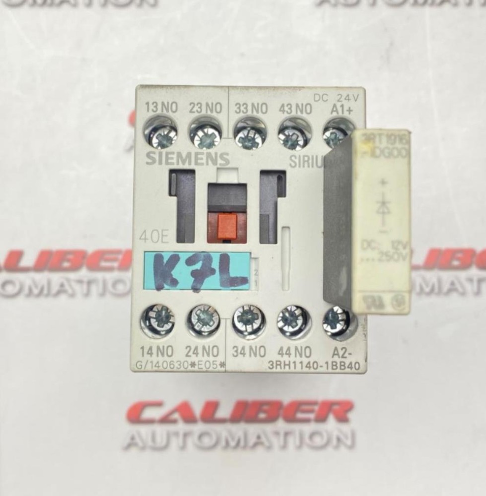 SIEMENS 3RH1140-1BB40  Contactor (USED)