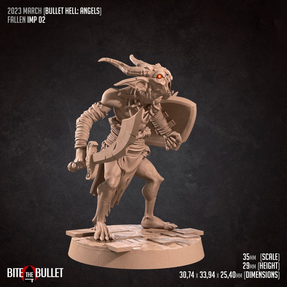 Imp B - Demon Monster - Bite the Bullet - Dungeons and Dragons