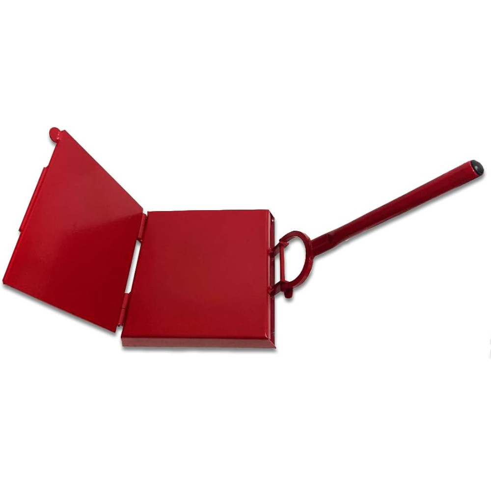 Manual Flower/Corn All Metal Tortilla Maker Press 12x12" Square Made in Mexico