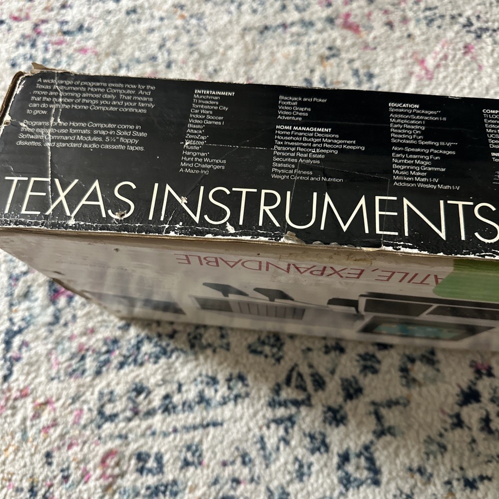 Texas Instruments Ti-99/4A (PHC004A) Vintage Home Computer