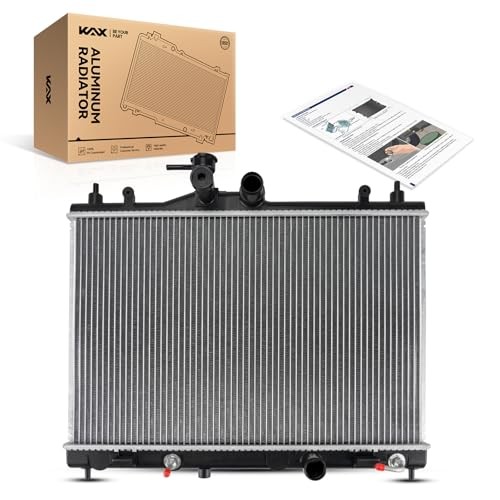 CU13002 Car Engine Radiator, Compatible with 2007-2012 Versa Automatic CVT