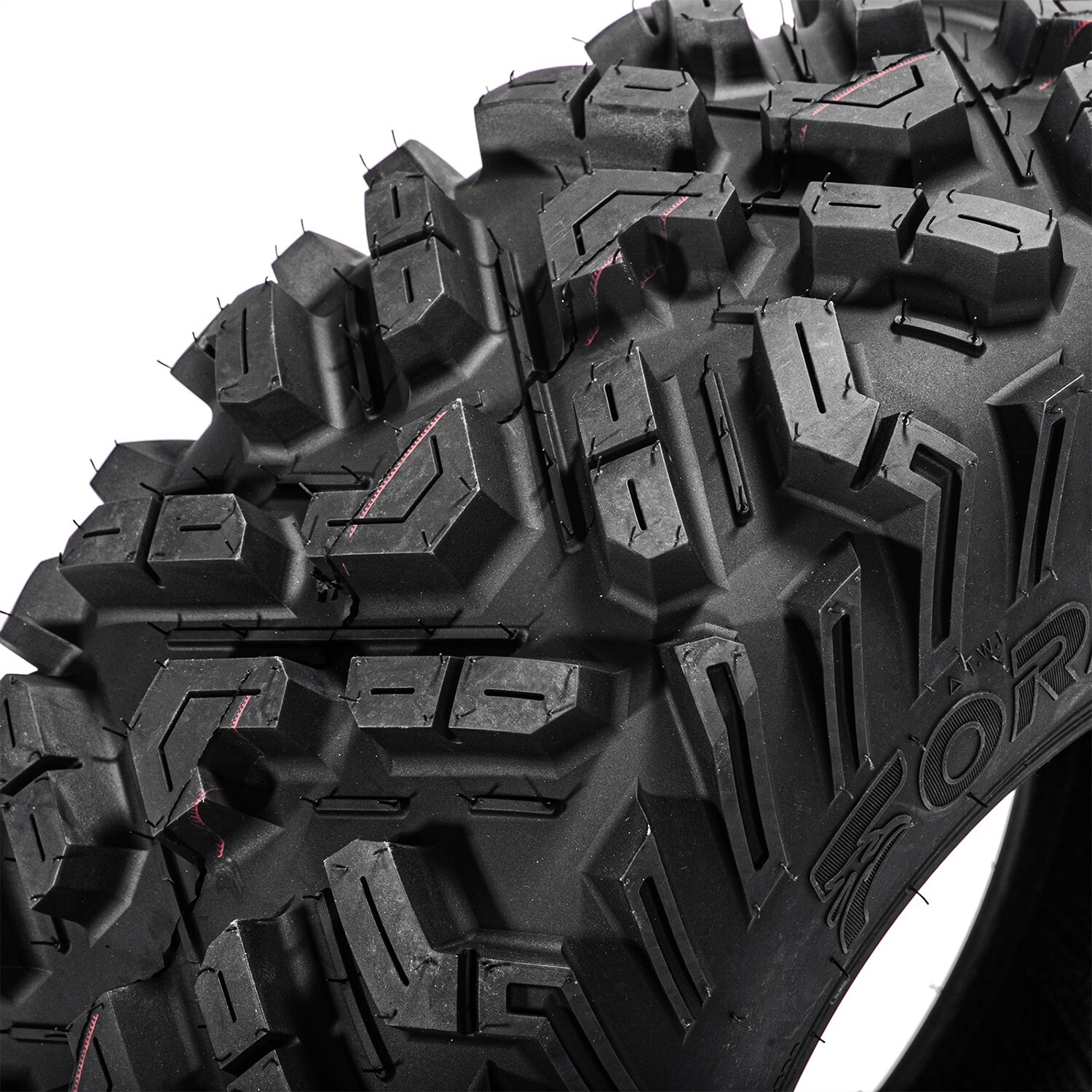 2 Tires 25x10-12 6PR 25x10x12 ATV UTV Tires 25 10 12 All Terrain Heavy Duty