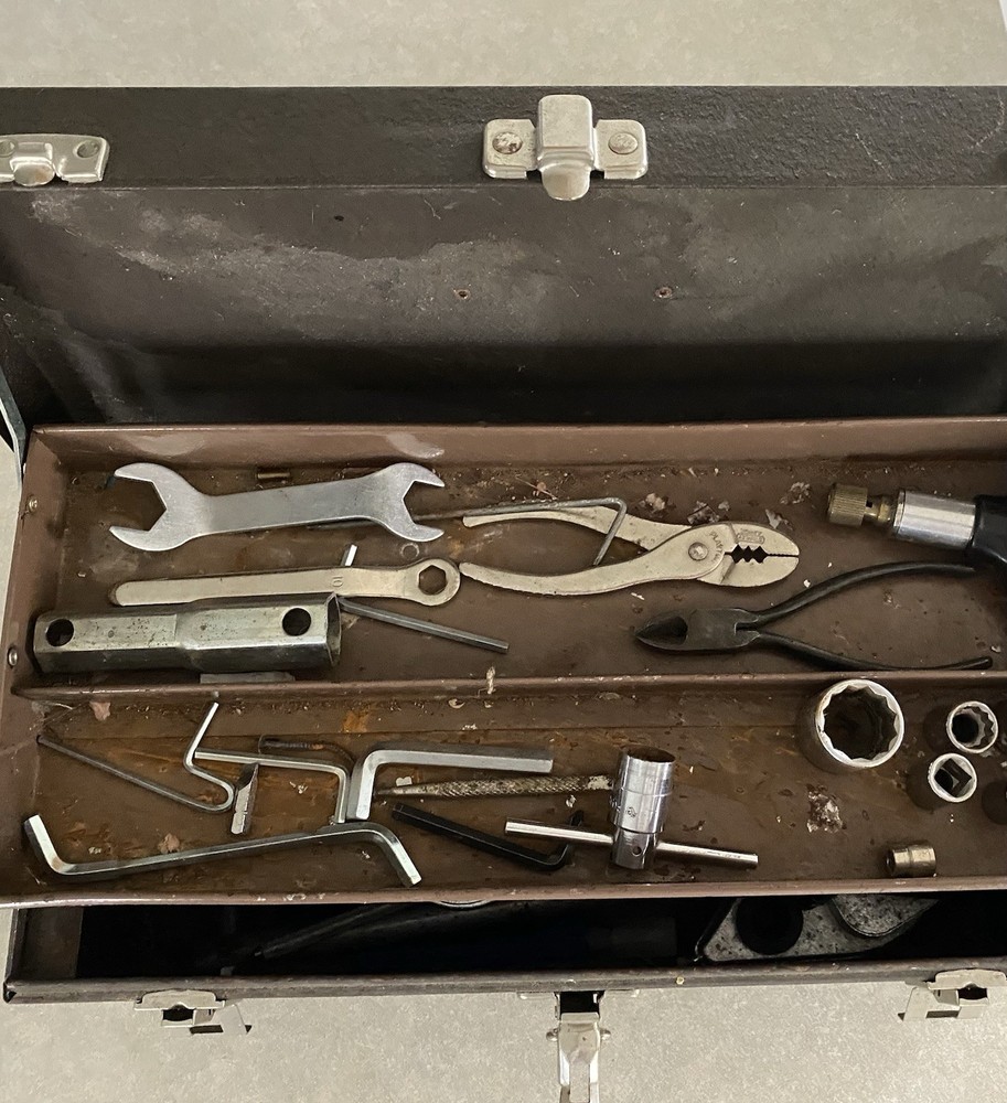 Vintage Kennedy Machinist Tool Box & Tools