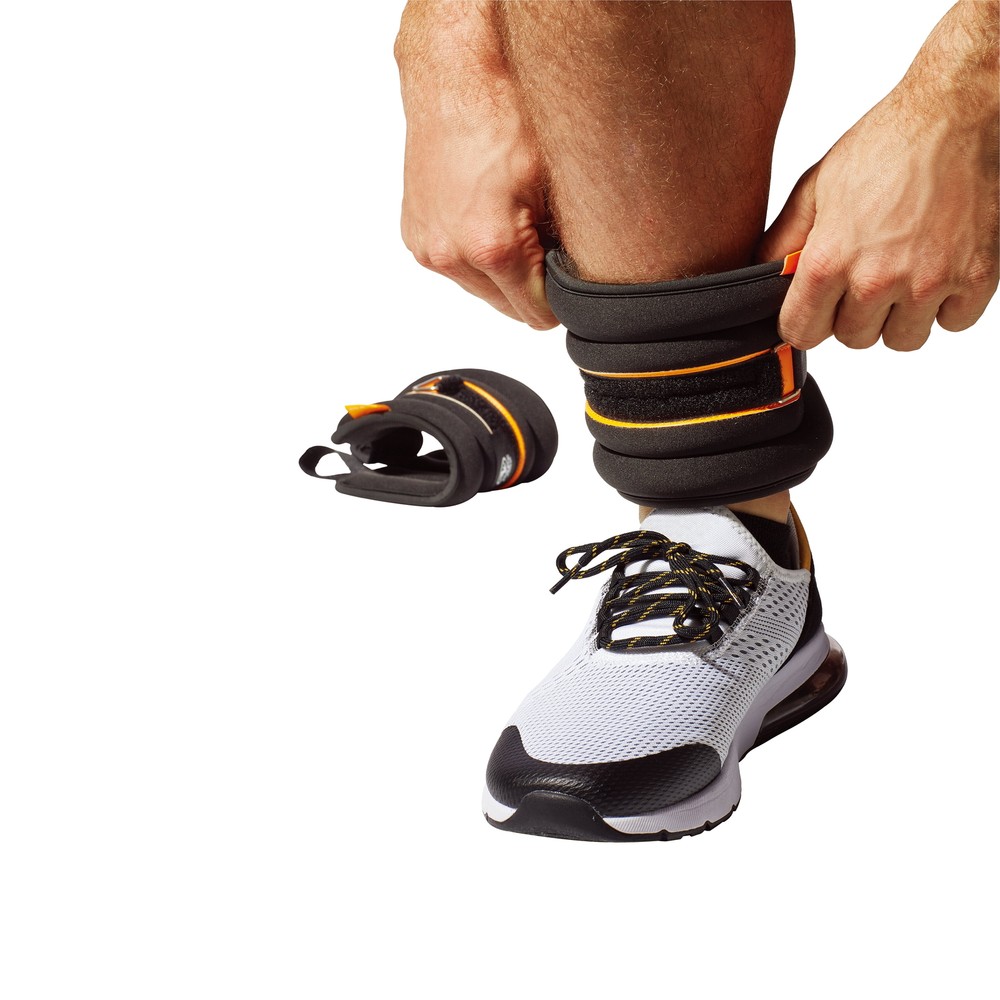 5lb Pair Ankle & Wrist Weights (2pcs, Each One is 2.5LBS), Adjustable Strap