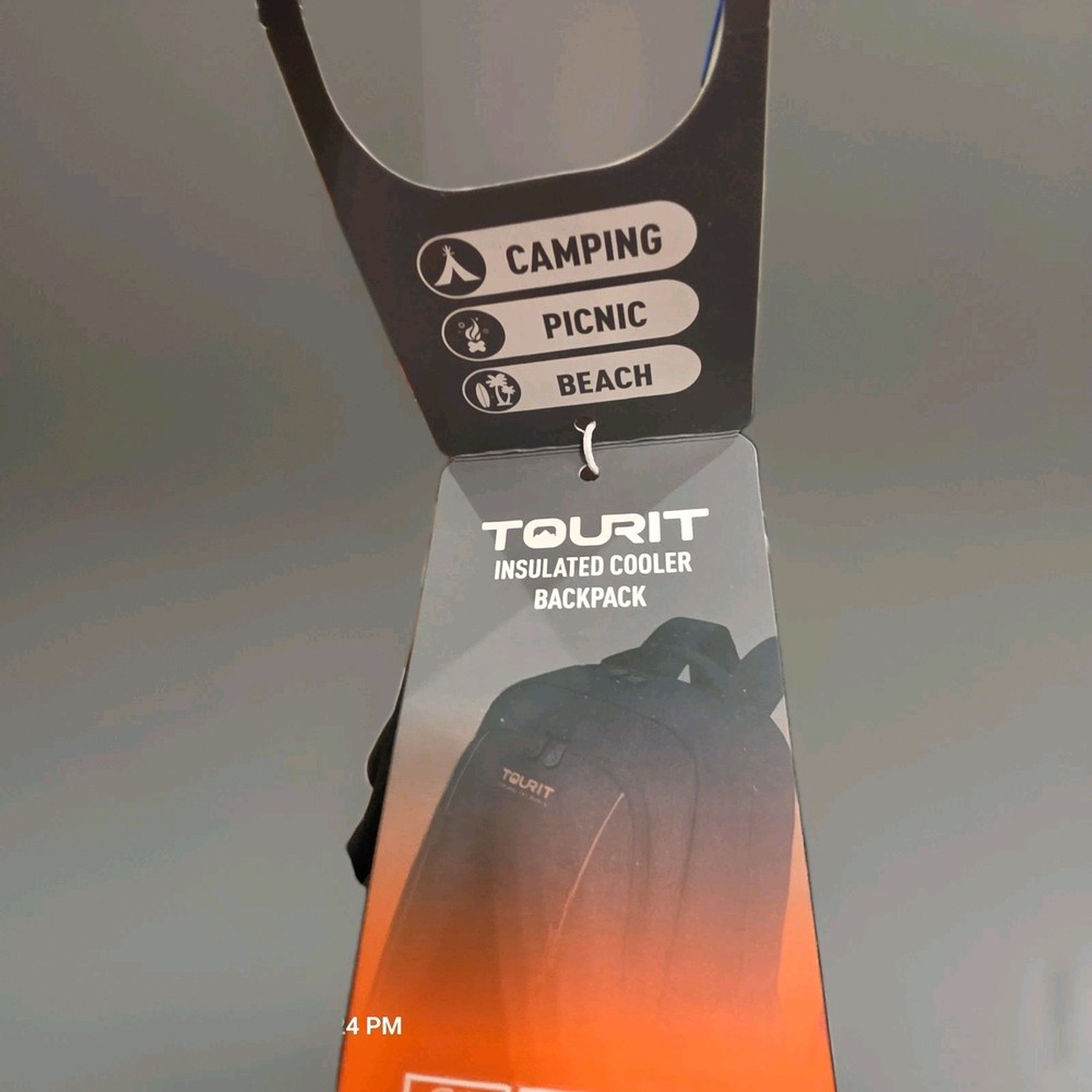 Tourit Cuckoo Backpack Cooler 22L - Black