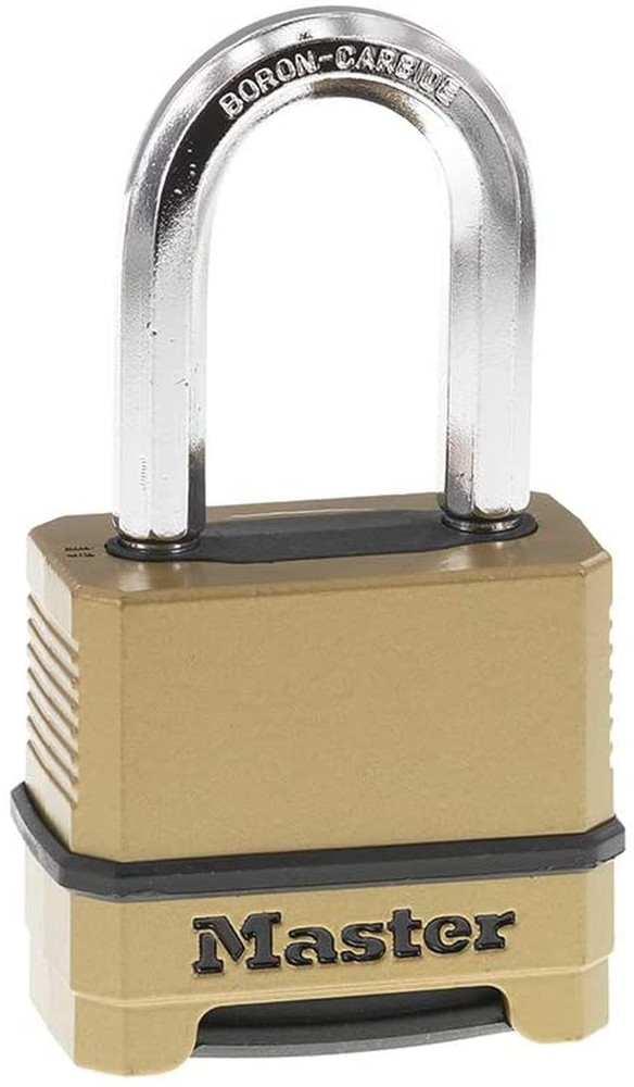 Combination Lock, Heavy Duty Weatherproof Padlock, Resettable for Outdoor Use...
