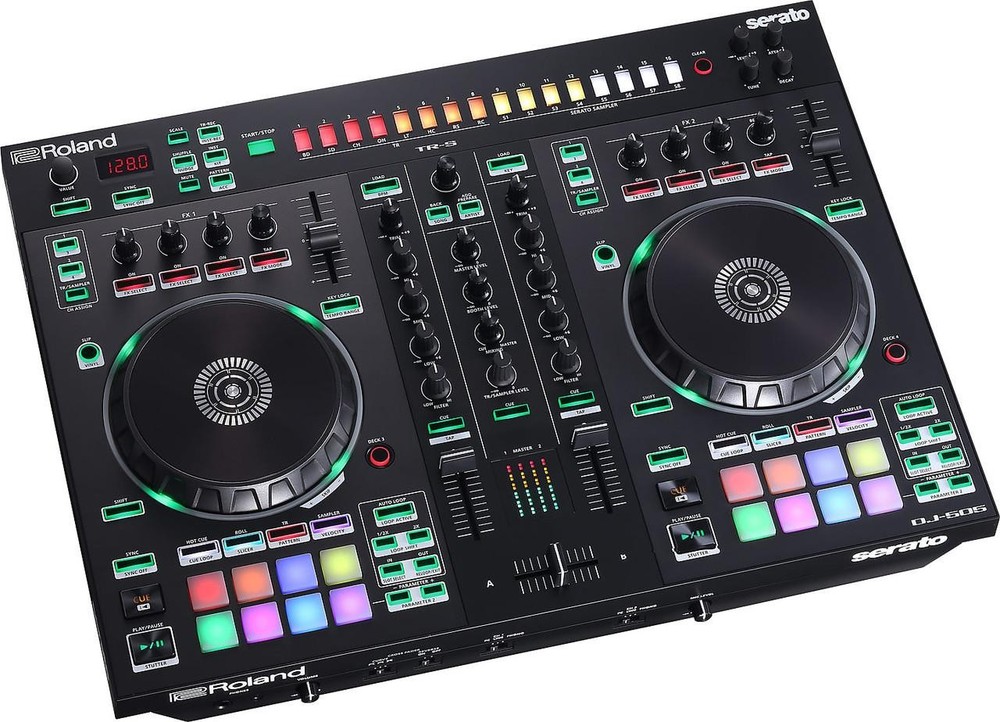 Roland DJ-505 DJ Controller with Drum Machine