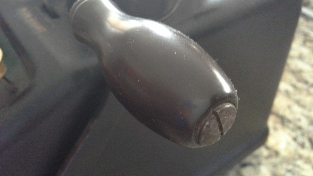 Burroughs Portable Green Top Adding Machine VINTAGE