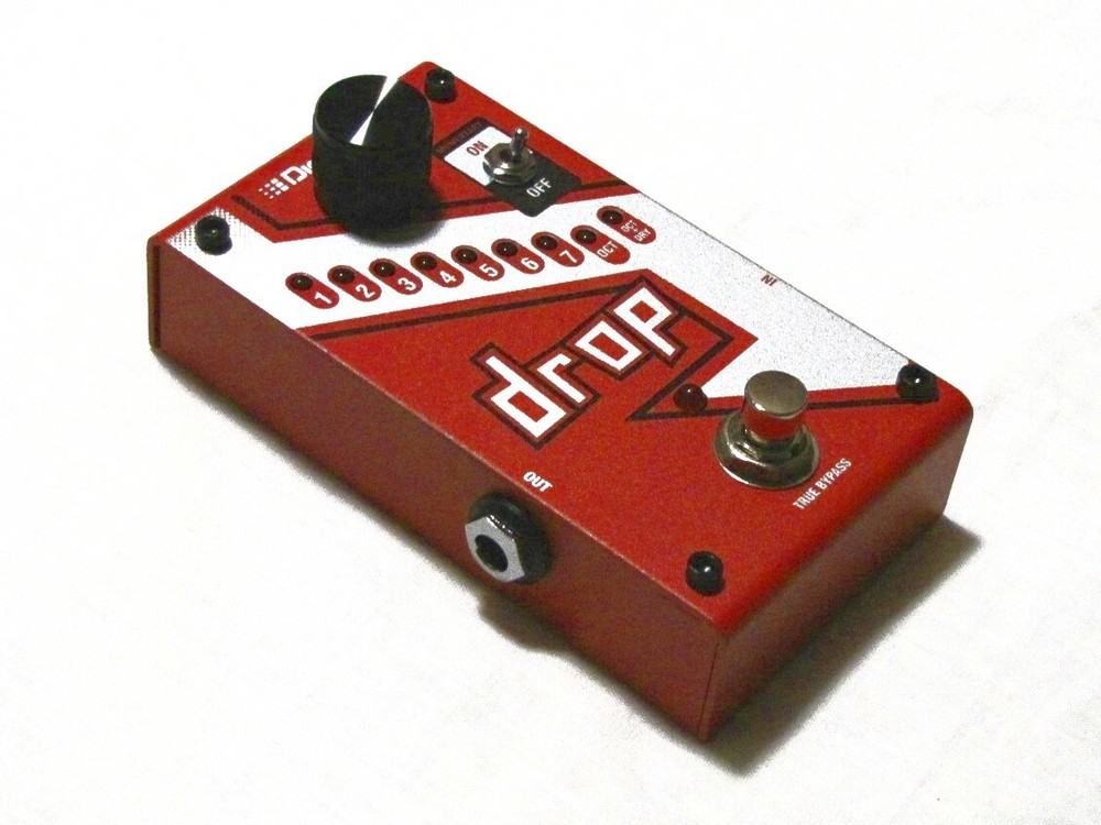 Used DigiTech Drop Dedicated Polyphonic Drop Tune Guitar Effects Pedal