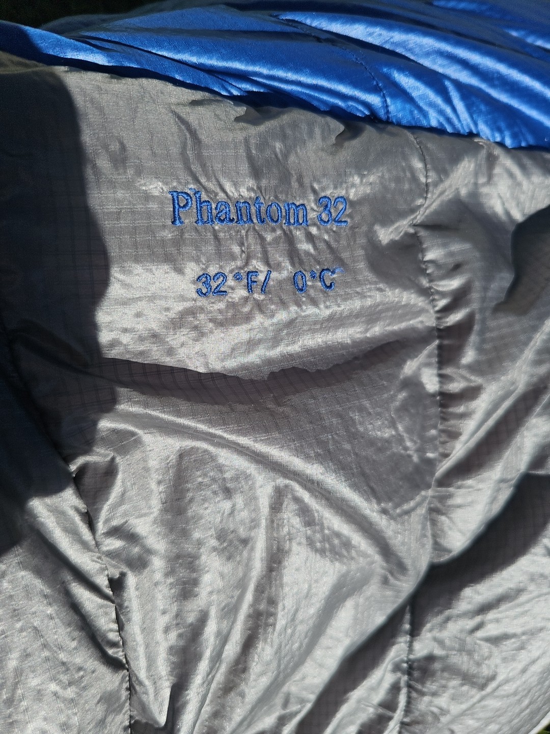 Mountain Hardwear Phantom 32 Degree Sleeping Bag 800 Fill Down Reg Length LZ EUC