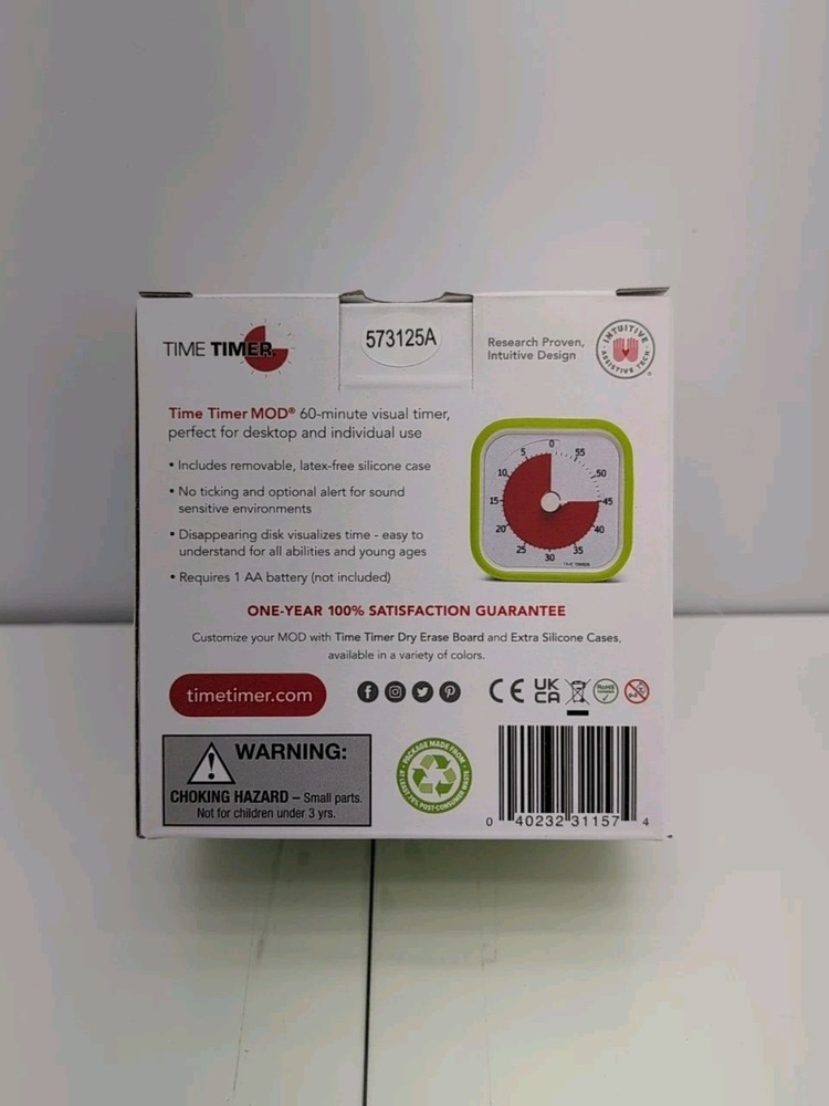 Time Timer® MOD 60 Minute Visual Timer - New