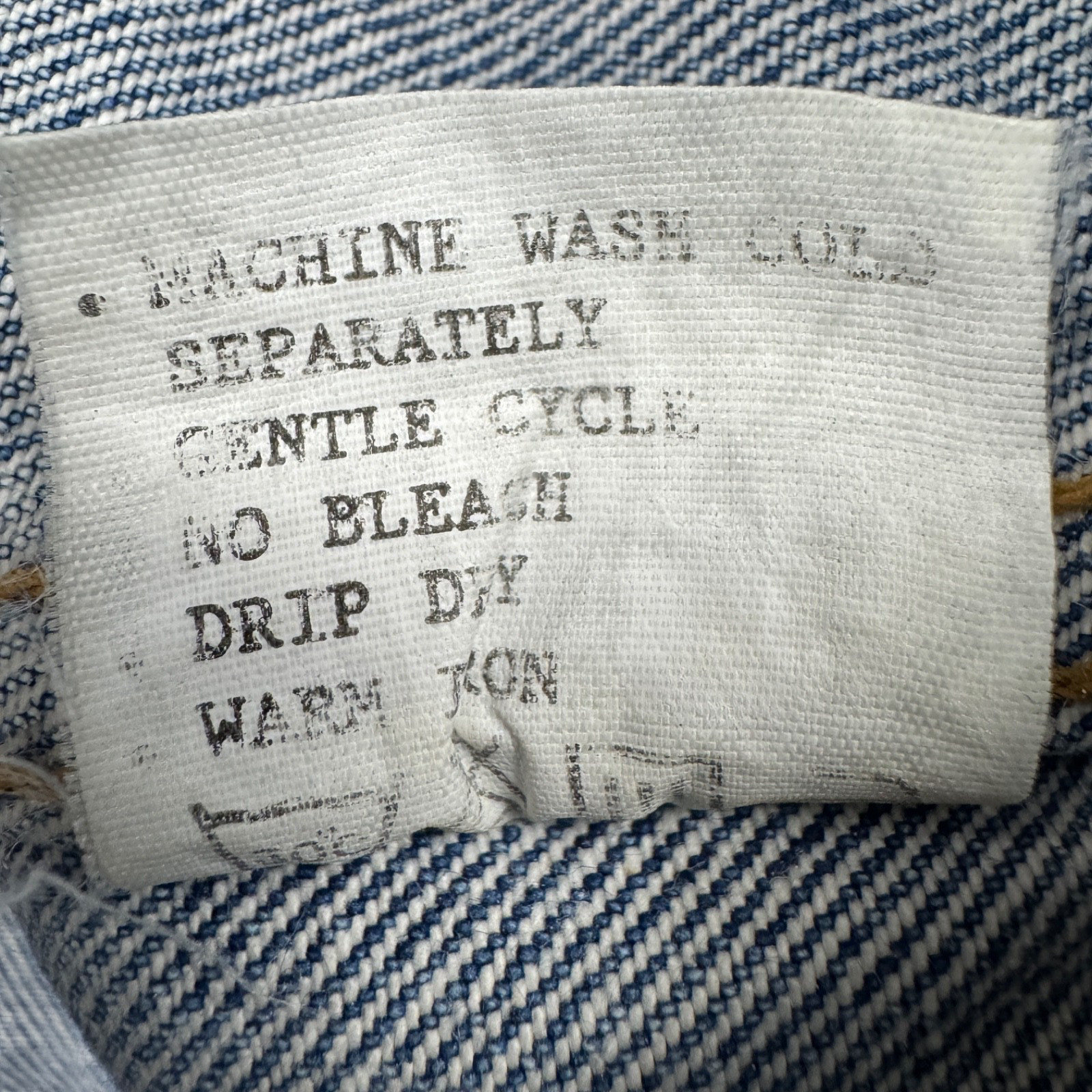 Vintage Lee Disney MGM Studios Mickey Mouse Denim Jacket Mens XL Embroidered