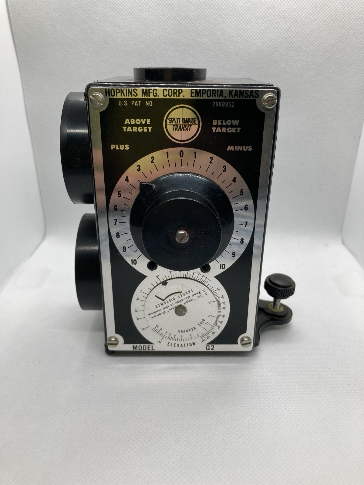 Hopkins MFG. G2 Split Image Transit Model G2 Made in USA, with Original case
