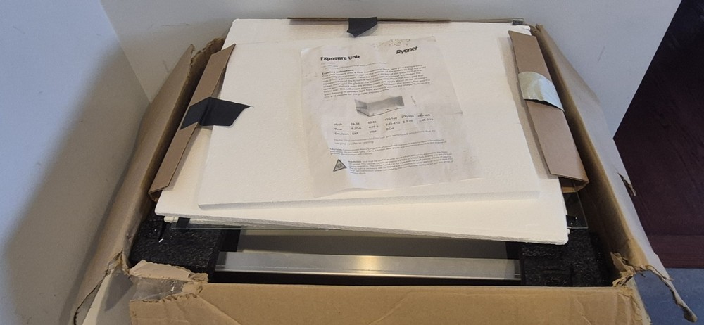 Screen Printing Exposure Unit Ryonet Fluorescent Light Box