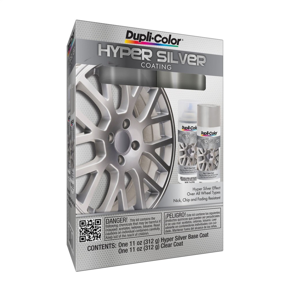 Dupli-Color Paint HSK100 Hyper Silver Wheel Coating Kit