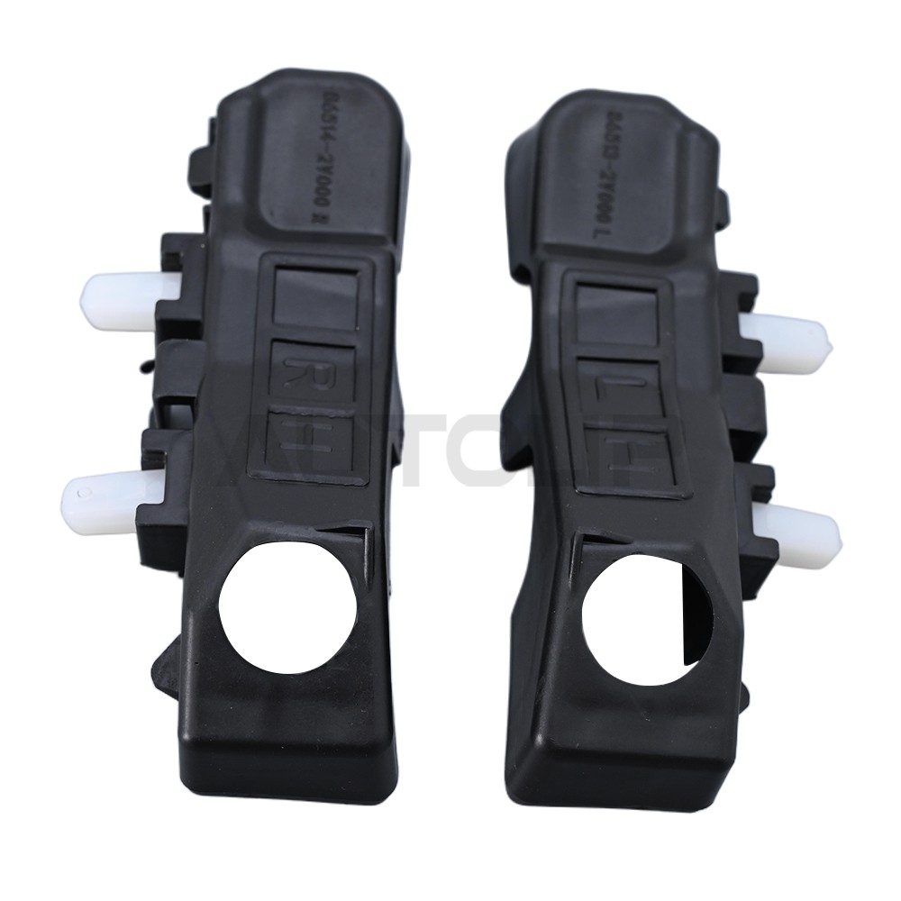 2Pcs Bumper Bracket Set For 2012-2017 Hyundai Veloster Front Left & Right Side